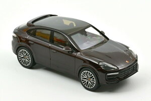 mu 1/43 |VF JCG ^[{ N[y 2019 uE^bNNOREV 1:43 Porsche Cayenne Turbo Coupe 2019 Brown metallic