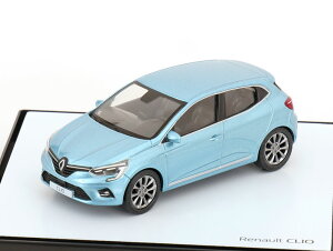 mu 1/43 m[ NI [eVA WFl[V5 2019 ^bNCgu[Norev 1:43 Renault Clio Generation 5 2019 light blue metallic LUTECIA