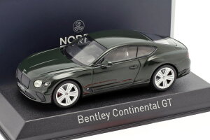 mu 1/43 xg[ R`l^ GT 2018 [VOO[ NOREV Bentley Continental GT year 2018 racing green