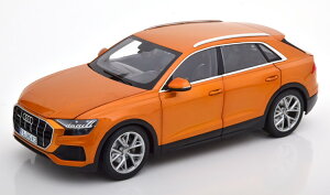 �m���u 1/18 �A�E�f�B Q8 2018 ���^���b�N�I�����W Norev 1:18 Audi Q8 2018 orange-metallic