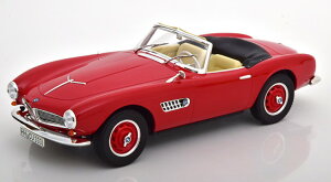 mu 1/18 BMW 507 [hX^[ 1956 bh Norev 1:18 BMW 507 Roadster 1956 red
