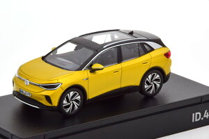 mu 1/43 tHNX[Q ID4 2021 ^bNCG[ ubN XyV GfBV Norev 1:43 VW ID.4 2021 yellowmetallic black special edition of VW