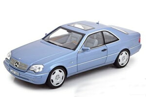 mu 1/18 ZfXxc CL 600 N[y C140 1996-1998N p[ u[ ^bN Norev 1:18 Mercedes Benz CL 600 Coupe C140 year 1996-1998 pearl blue metallic
