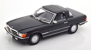 mu 1/18 ZfXExc 300 SL Ro[`u R107 1985-89 u[ ubN ^bNNOREV 1:18 Mercedes-Benz 300 SL Convertible (R107) 1985-89 blue-black metallic