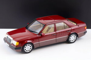 mu 1/18 ZfXExc 500 E W124 W 1992 A}fBbh fB[[ o[W JNorev 1:18 Mercedes 500 E W124 Limousine 1992 almandine red DEALER VERSION