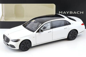 �m���u 1/18 �����Z�f�X�E�x���c �}�C�o�b�n S�N���X 680 �i�C�g�V���[�Y 2023 �I�p���C�g�z���C�g 2000����� �J��NOREV 1:18 Mercedes Benz Maybach S-Klasse 680 Night Series 2023 opalite white limitation 2000 pcs