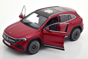 NZG 1/18 �����Z�f�X EQA H243 2021 ���b�h���^���b�NNZG 1:18 Mercedes EQA (H243) 2021 redmetallic