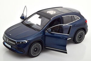 NZG 1/18 �����Z�f�X EQA H243 2021 �u���[���^���b�NNZG 1:18 Mercedes EQA (H243) 2021 bluemetallic