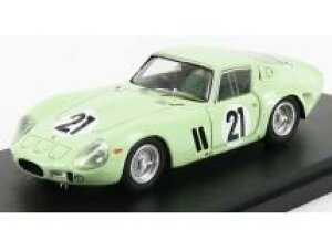 REMEMBER 1/43 tF[ 250 GTO 3.0L V12 ch.3505 GT #21 E} gCA 1962 EB[EXREMEMBER 1:43 FERRARI 250 GTO 3.0L V12 ch.3505 GT N 21 LE MANS TRIALS 1962 W.MAIRESSE