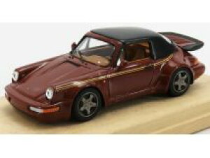 TAVARCO 1/43 |VF 911 964 ^[{ JuI 1990 uE ^bNTAVARCO 1:43 PORSCHE 911 964 TURBO CABRIOLET 1990 BROWN MET