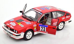 \h 1/18 At@I GTV 6 #23 c[ h RX 1985 Loubet VieuSolido 1:18 Alfa Romeo GTV 6 No 23 Tour de Corse 1985 Loubet Vieu