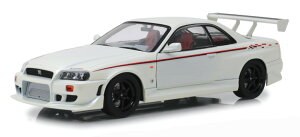 Greenlight 1/18 Y XJCC GT-R BNR34 N[y 1999 p[zCg ^bNGreenlight 1:18 NISSAN SKYLINE GT-R (BNR34) COUPE 1999 WHITE PEARL MET