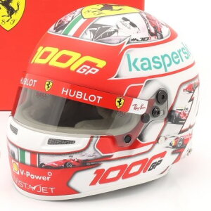 x 1/2 tF[ tH[~1 GP gXJ[i 2020 C.N[ #16 wbg V[P[Xt 1000Bell 1:2 Ferrari formula1 GP Tuscany 2020 C. Leclerc #16 1000th helmet with showcase Limitation 1000 pcs.