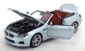 �p���S�����f�� 1/18 BMW M6 F12 �R���o�[�`�u�� 2012 �V���o�[ BMW���ʔ�Paragon Models 1:18 BMW M6 F12 Convertible 2012 silver special edition of BMW