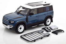 Almost Real 1/18 ランドローバー ディフェンダー 110 アクセサリー 2020 グレー ブルーメタリック 1000台限定 Almost Real 1:18 Land Rover Defender 110 with acessories 2020 grey-bluemetallic Limited Edition 1000 pcs.