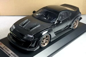 s[R 1/18 oX Vv[ X[v JZA80 ubN J[{ {lbgPEAKO 1:18 Varis Supreme Supra JZA80 Black w/carbon bonnet