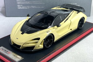 s[R 1/18 }N[ mrebN 720S-N-LARGO 2019 CG[PEAKO 1:18 McLAREN NOVITEC 720S-N-LARGO 2019 MATT YELLOW