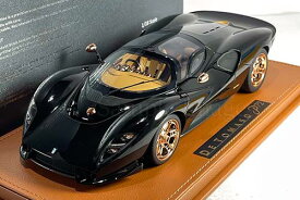 ピーコ 1/18 デ・トマソ P72 レジン スケール モデル ブラック 50台限定 Peako Model 1:18 De Tomaso P72 resin scale model Black Limited Edition 50pcs.