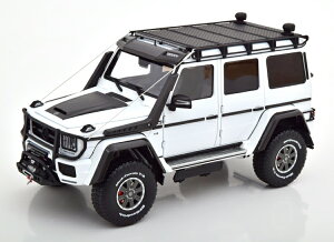 Almost Real 1/18 ZfX uoX 550 Ahx`[ x[X GNX 4x4 zCg 500 Almost Real 1:18 Mercedes Brabus 550 Adventure based G-Class 4x4 white Limited Edition 500 pcs.