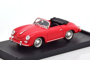Brumm 1/43 |VF 356 JuI 1952 bh Porsche Cabrio red