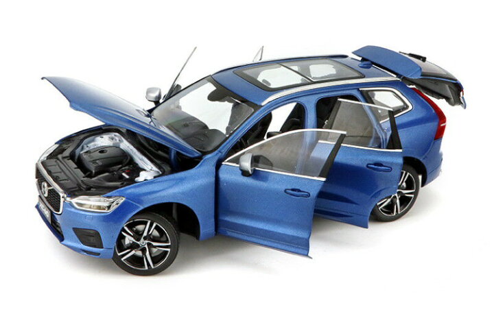 楽天市場】VOLVO特注 1/18 ボルボ XC60 SUV ダイキャストブルー Volvo 