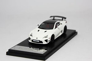 s[R 1/43 g^ LFA juNN pbP[W W J[{[t zCg PEAKO 1:43 TOYOTA LFA Nurburgring Package w/Carbon Roof white