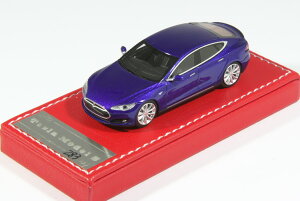 VIP SCALE 1/64 �e�X�� ���f��S P85 �u���[Tesla Model S