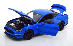 _CLXg}X^[Y 1/18 tH[h }X^O GT 2019 ^bNu[ DIecast Masters 1:18 Ford Mustang GT 2019 bluemetallic