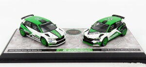 ABREX 1/43 VR_ Zbg 2X t@rA R5 EVO #0 V[J[ 2017 + t@rA R5 EVO #0 V[J[ 2020 O[ zCg ABREX 1:43 SKODA SET 2X FABIA R5 EVO N 0 SHOWCAR 2017 + FABIA R5 EVO N 0 SHOWCAR 2020 GREEN WHITE