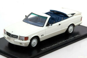 NEO SCALE MODELS 1/43 ZfX 500 SEC AMG BB }WbN gbv I[vJ[ 1985 ^bNzCg Neo Scale Models 1:43 Mercedes 500 SEC AMG BB Magic Top Convertible 1985 white-metallic