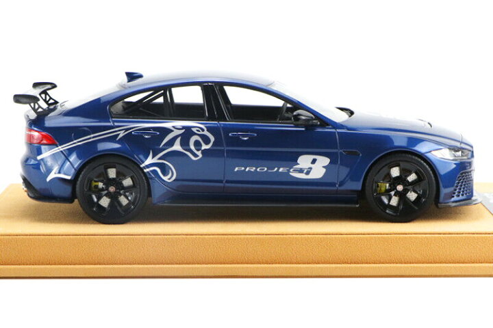  市場】ジャガー特注 1/18 ジャガー XE SV プロジェクト8 ブルー Jaguar XE SV Project 8 Blue :  Reowide モデルカー カタログ SHOP