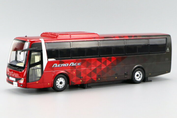 楽天市場】ATLAS 1/43 三菱 ふそう エアロエース バス レッド ATLAS 1  