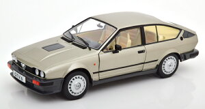 \h 1/18 At@I GTV 6 1984 Vo[ N[ ^bN Solido 1:18 Alfa Romeo GTV 6 1984 silver creme metallic