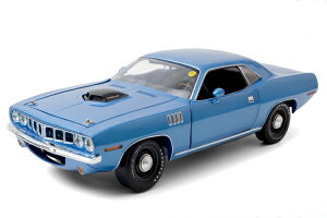 Highway61 1/18 �v�����X �w�~�N�[�_ 1971 ���^���b�N�u���[ Highway61 1:18 Plymouth Hemi Cuda 1971 blue metallic