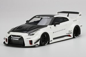 TRUE SCALE 1/18 Y GT-R R35 LBEH[N N[y 2016 zCg ubN TRUE SCALE 1:18 NISSAN GT-R R35 LB WORKS COUPE 2016 WHITE BLACK