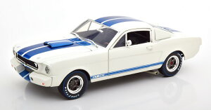 Shelby Collectibles 1/18 フォード マスタング シェルビー GT 350R シグネチャー エディション 1965 ホワイト ブルーメタリック Shelby Collectibles 1:18 Ford Mustang Shelby GT 350R Signature Edition 1965 white bluemetallic