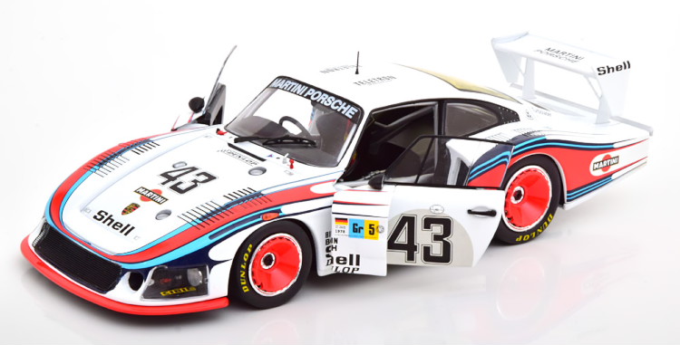 ソリド 1/18 ポルシェ 935/78 モビーディック No 43 24時間 ル・マン 1978 マティーニ Solido 1:18 Porsche  935/78 Moby Dick No 43 24h Le Mans 1978 Martini Stommelen/Schurti | 