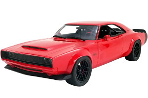 ACME 1/18 �_�b�W�X�[�p�[�`���[�W���[ �R���Z�v�g 1968 ���b�h ���f���J�[ GT�X�s���b�g ACME 1:18 DODGE SUPER CHARGER CONCEPT 1968 RED MODEL CAR BY GT SPIRIT