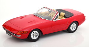 KK-SCALE 1/18 tF[ 365 GTB/4 fCgi I[vJ[ 2 V[Y 1971 bhKK-Scale 1:18 Ferrari 365 GTB/4 Daytona Cabrio 2 Series 1971 red