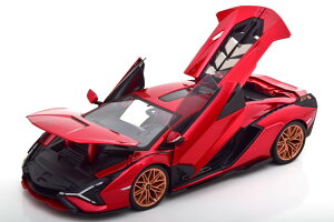 u[S 1/18 {M[j VA FKP37 2020 ^bNbhBburago 1:18 Lamborghini Sian FKP37 2020 redmetallic