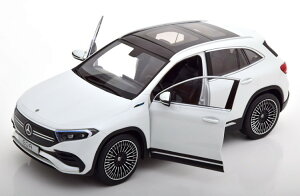 NZG 1/18 �����Z�f�X �x���c EQA H243 2021 �z���C�g �����Z�f�X���ʔ�NZG 1:18 MERCEDES BENZ EQA H243 2021 white special edition of Mercedes