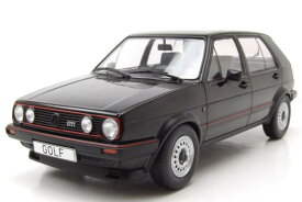 モデルカーグループ 1/18 フォルクスワーゲン ゴルフ 2 GTI 5ドア 1984 ブラックModelcar Group 1:18 Volkswagen VW Golf II GTI 5-door 1984 black