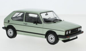 ���f���J�[�O���[�v 1/18 �t�H���N�X���[�Q�� �S���t 2 GTI 5�h�A 1984 �O���[�����^���b�NModelcar Group 1:18 Volkswagen VW Golf II GTI 5-door 1984 green metallic