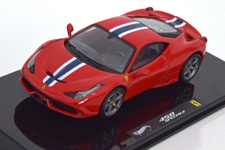 楽天市場】ホットウィール エリート 1/43 フェラーリ 458 スペチアーレ 