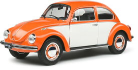 ソリド 1/18 フォルクスワーゲン ビートル 1303 1974 オレンジ ホワイトSolido 1:18 Volkswagen VW Beetle 1303 year 1974 orange / white