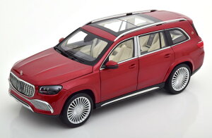 Paragon 1/18 ZfXExc GLS 600 4}eBbN X167 }Cobn bh 2021Paragon 1:18 Mercedes-Benz GLS 600 4Matic X167 Maybach Red 2021