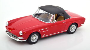 KK-Scale 1/18 tF[ 275 GTS sjt@[i XpC_[ X|[Nt 1964 bh \tggbvtKK-Scale 1:18 Ferrari 275 GTS Pininfarina Spyder with spoke rims 1964 red Interieur creme with Softtop