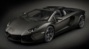 |P[ 1/8 {M[j AF^h[LP700-4 [hX^[ 2012 tbgubNPocher 1:8 Lamborghini Aventador LP700-4 Roadster 2012 flatblack