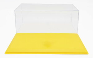 ~jJ[p fBXvCP[X 1/18 vX`bNfBXvCP[X CG[ 33.5 cm × 17.3 cm × 13.0 cm ( 11.0 cm) VETRINA PLASTIC DISPLAY - YELLOW 33.5 cm × 17.3 cm × 13.0 cm(altezza interna cm 11.0)