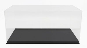 ~jJ[p fBXvCP[X 1/18 vX`bNfBXvCP[X vx[X ubN 45.8 cm × 25.1 cm × 20.6 cm ( 18.5 cm) VETRINA PLASTIC DISPLAY SYNTHETIC LEATHER BASE BLACK 45.8 cm × 25.1 cm 